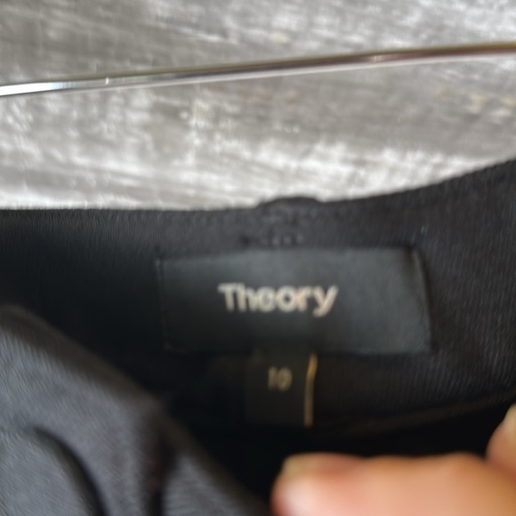 Elegant Black Women's PantsTheory nwt size 10 MN104 - Picture 7 of 10